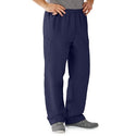 Medline AngelStat Unisex Elastic Waist Cargo Scrub Pants - AngelStat Unisex Elastic Waist Cargo Scrub Pants, Size XL Regular Inseam, Navy - 674NNTXLM