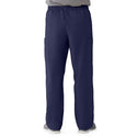 Medline AngelStat Unisex Elastic Waist Cargo Scrub Pants - AngelStat Unisex Elastic Waist Cargo Scrub Pants, Size 2XL Long Inseam, Navy - 674NNTXXLL