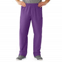 Medline AngelStat Unisex Elastic Waist Cargo Scrub Pants - AngelStat Unisex Elastic Waist Cargo Scrub Pants, Size 2XL Regular Inseam, Regal Purple - 674NRPXXLM