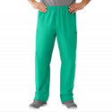 Medline AngelStat Unisex Elastic Waist Cargo Scrub Pants - AngelStat Unisex Elastic Waist Cargo Scrub Pants, Size 3XL Regular Inseam, Jade - 674NTJXXXLM