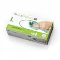 Medline Aloetouch 3G Synthetic Exam Gloves - CA Only - For California Only, Aloetouch 3G Powder-Free Stretch Vinyl Exam Gloves, Size L - 6MDS195176