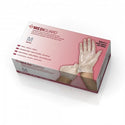 Medline MediGuard Vinyl Synthetic Exam Gloves - CA Only - For California Only, MediGuard Powder-Free Clear Vinyl Exam Gloves, Size M - 6MSV512