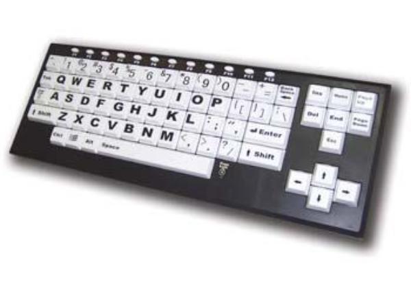 Big Key Wireless Keyboard