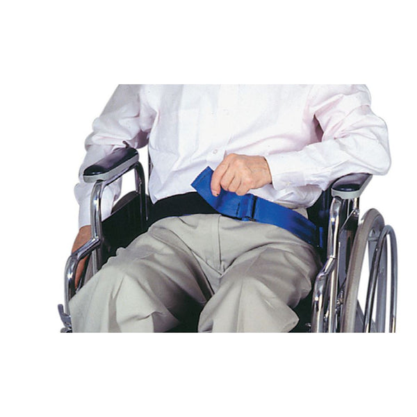 SkiL-Care Wheelchair Safety Belt Safety Belt, Hook-and-Loop Closure - 701030