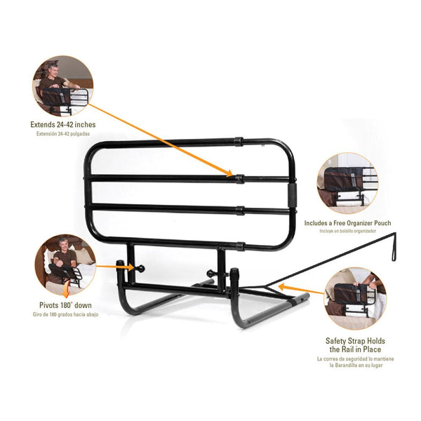 Alimed EZ Adjust Bed Rail EZ Adjust Bed Rail - 70117