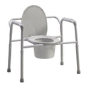Alimed Drive Medical Bariatric Folding Commodes Bariatric Folding Commode - 70197