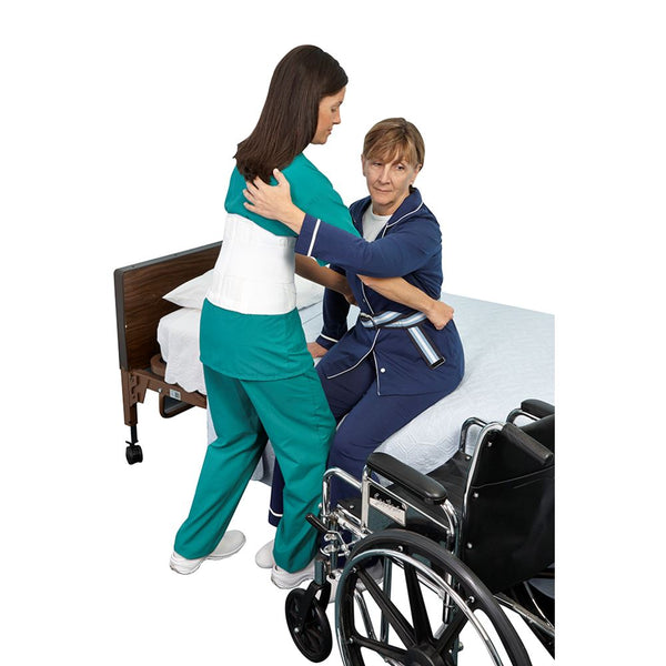 AliMed Antimicrobial-Treated Gait Belt Antimicrobial-Treated Gait Belts, Metal Buckle, 70", cs/20 - 70260
