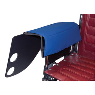 SkiL-Care Flip-Top Tray with Cup Holder Flip-Top Tray with Cupholder, Padded, Left - 705032
