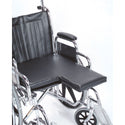 AliMed Amputee Wheelchair Surface and Universal Seat Universal Amputee Seat,, 18"W, w/Solid Extension - 1666