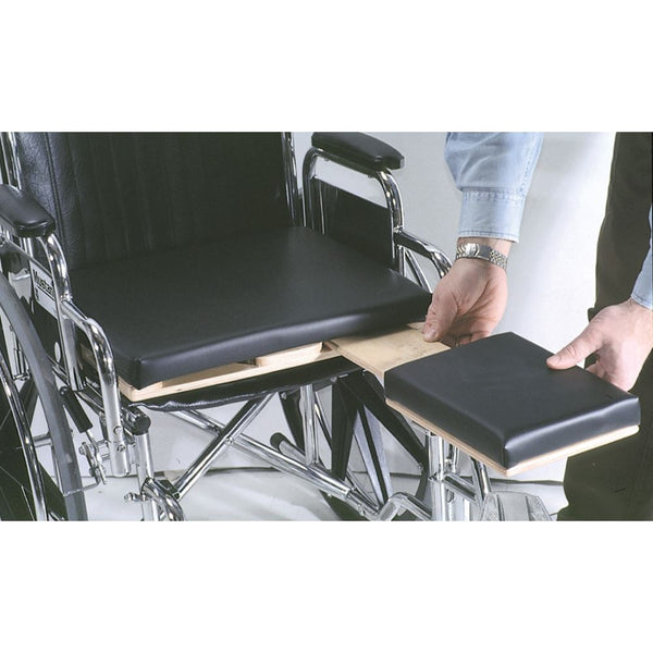 AliMed Amputee Wheelchair Surface and Universal Seat Universal Amputee Seat,, 18"W, w/Solid Extension - 1666