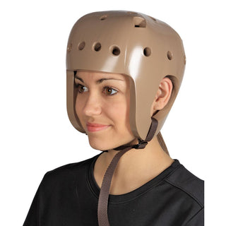 Alimed Full-Coverage Helmet Full-Coverage Helmet, Tan, Large - 70538/TAN/LG