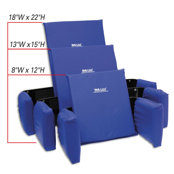 SkiL-Care Adjustable Lateral Support Adj. Lateral Support, Small - 706050