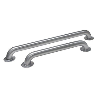 Alimed Antimicrobial Hardware Grab Bar, Smooth, 24" - 70726