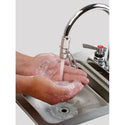 Alimed Antimicrobial Hardware Grab Bar, Smooth, 24" - 70726