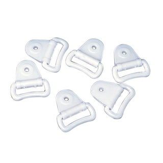 AliMed D-Ring with Chafes D-Rings, 1", 25/pk - 70833