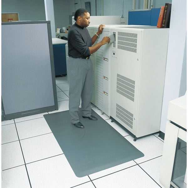 Alimed ESD Anti-Fatigue Mats ESD Mat, 3'W x 5'L, Grey - 70909
