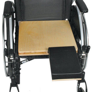 AliMed Unpadded Amputee Seat Cushion Amputee Seat with Cushioned Stump Support, 16"W x 16"D - 71000