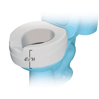 Alimed Contact Plus Soft Toilet Seat Soft Raised Toilet Seat - 71006