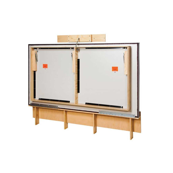 Clinton H-Brace Treatment Table H-Brace Treatment Table, 24"W, Wedgewood - 78720/WBLUE/NA