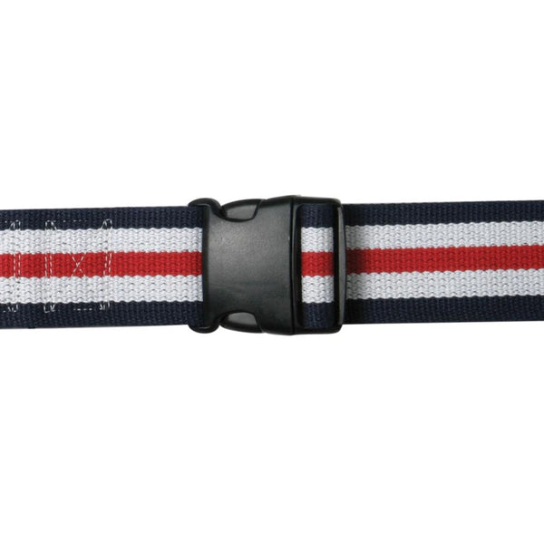 AliMed Gait/Patient Belts Gait Belt with Plastic Buckle, 40", Red/White/Blue, 5/pk - 71014305