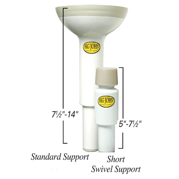 Alimed Wall-Mounted Toilet Support Support Step Ring - 712417