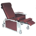 Winco Convalescent Recliner Recliner, Drop Arm, Moss Green - 710161/MOGRN/NA