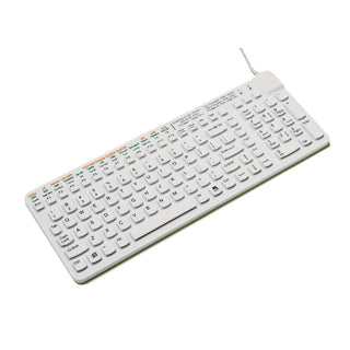 Alimed The Really Cool Hygienic Keyboard Keyboard w/Meditech, White - 710633/WHITE/NA