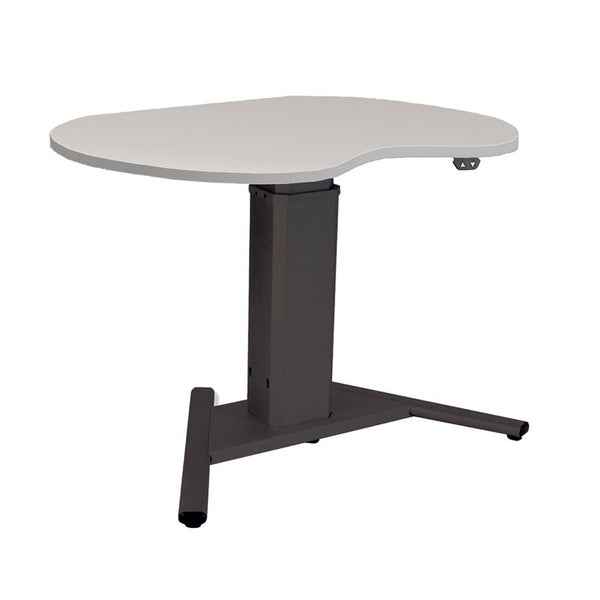 Alimed Height-Adjustable Tables Table, Electric, Kidney, 28"W x 45"L - 710671