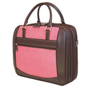 Alimed Element Checkpoint-Friendly Briefcase Elements Briefcase, Checkpoint Friendly, Brown Suede - 711044/BROWN/NA