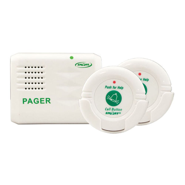 Smart Caregiver Wireless Departure and Fall Prevention 2-Pendant Paging System Wireless Departure & Fall Prevention 2-Pendant Paging System - 711155