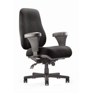 Alimed Neutral Posture Big & Tall Chair Big & Tall Chair, Cloud 9 Fabric, Navy - 711248/NA/NA/NAVY