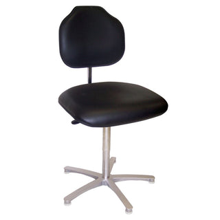 Milagon Big and Tall Workseat Big & Tall Workseat, Black Fabric - 711299