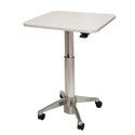 Alimed Height-Adjustable Work Tables Height-Adjustable Table, 30"W x 24"D, Rectangle, Natural Maple - 711622