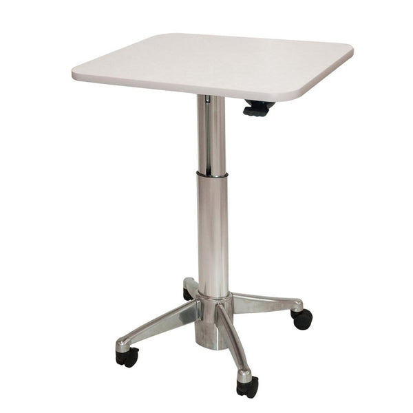 Alimed Height-Adjustable Work Tables Height-Adjustable Table, 36"W x 30"D, Egg Shaped, Summer Flame - 711623