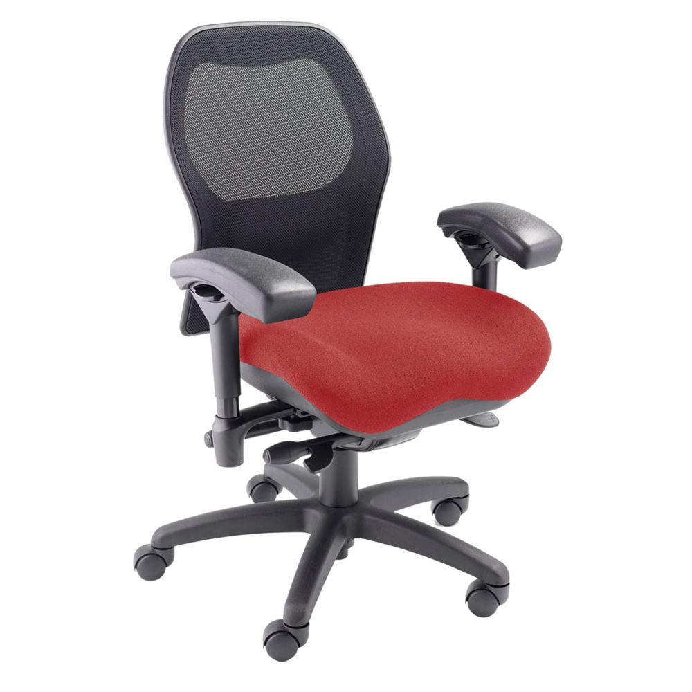 BodyBilt Sola Chair Sola Chair, Flat Seat, J-mech, Carbon Black - 7117 ...
