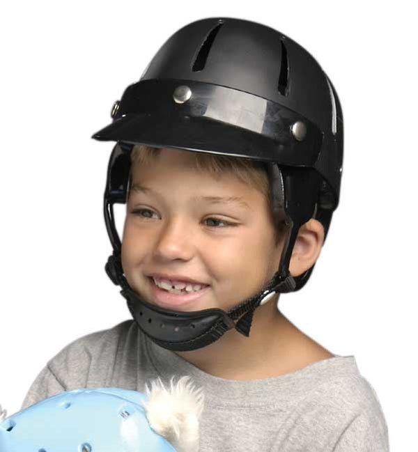 Alimed Hard Shell Helmets Hard Shell Helmet, Black, XX-Small - 711725/NA/XXS