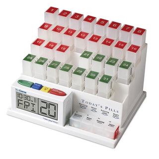 Alimed Pill Organizer, 31-Day Monthly Pill Organizer, 31-Day Monthly - 711968
