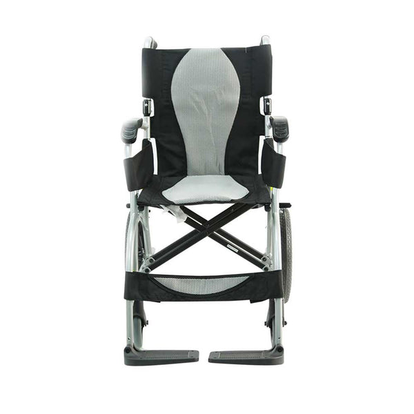 Alimed Karman ERGO-LITE S-2501 Transport Wheelchair Transport Wheelchair, 16"W - 712454