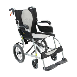 Alimed Karman ERGO-LITE S-2501 Transport Wheelchair Transport Wheelchair, 16"W - 712454