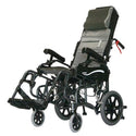 Karman VIP Series 515 Tilt-in-Space Wheelchair or Transport Chair Tilt-in-Space Transport Chair 18"W x 17"D Seat - 712463