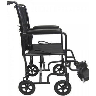 Karman T-2000 Series Lightweight Transport Chair Karman T-2000 Series Lightweight Transport Chair, 17"W x 16"D - 712477