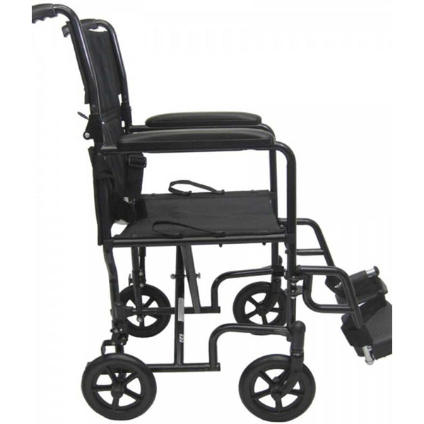 Karman T-2000 Series Lightweight Transport Chair Karman T-2000 Series Lightweight Transport Chair, 19"W x 16"D - 712478