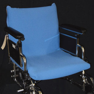 Ventopedic Wheelchair Coverings Wheelchair Footplate Covers, Blue - 712511/BLUE/NA