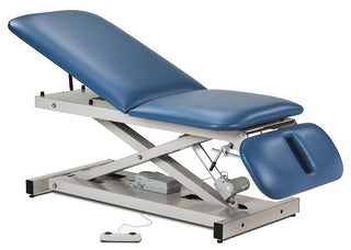 Clinton Open Base Power Table, 3-Piece Power Table, Country Mist - 712630/CM/NA