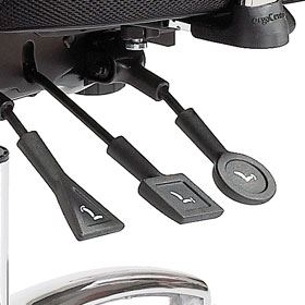 ergoCentric Industrial Stool ergoCentric Industrial Stool with Tilt and Glides, Black - 712873/NA/NA/BLK