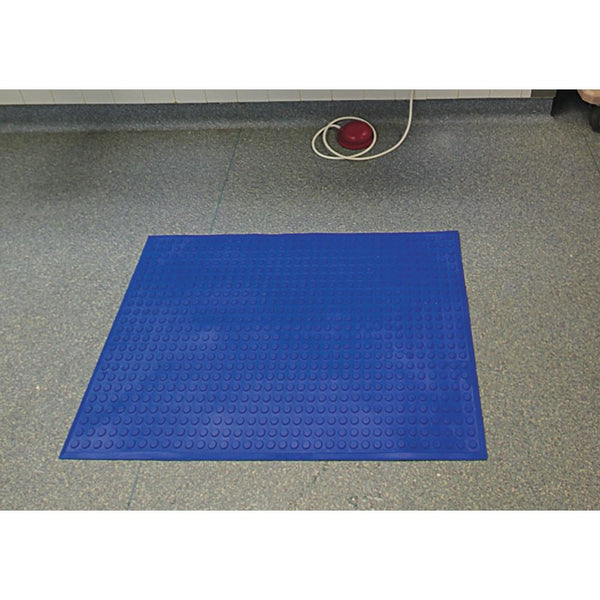 Alimed Safe Mats Super Safe Mat, Blue, 24"W x 36"L - 712735