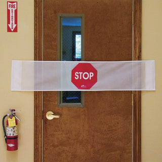 Alimed NY Ortho Door Guards Door Guard Stop Sign, 40" with Alarm - 713036