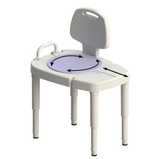Alimed Sliding-Rotating Transfer Bench Sliding-Rotating Transfer Bench - 713064