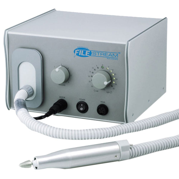 File Stream Debriding Drill with Vacuum Podiatry Cart, 3 Shelf - 960662