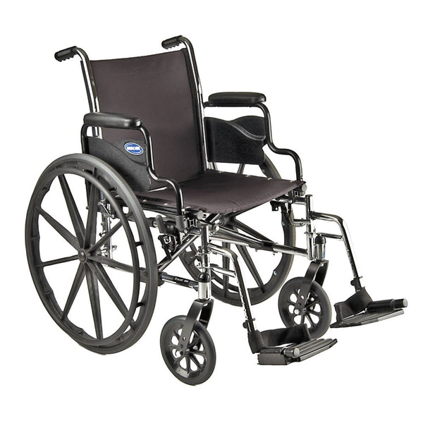 Invacare Tracer SX5 Wheelchair Tracer SX5, 20"x16" w/Flip Back Fixed Height Full Arms - 713178